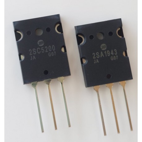 2SC5200 + 2SA1943